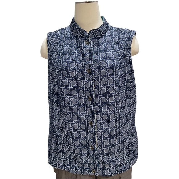 Handmade Reversible Quilted Sleeveless Vest Patchwork Boho Artisan Fall Layering - Picture 2 of 8